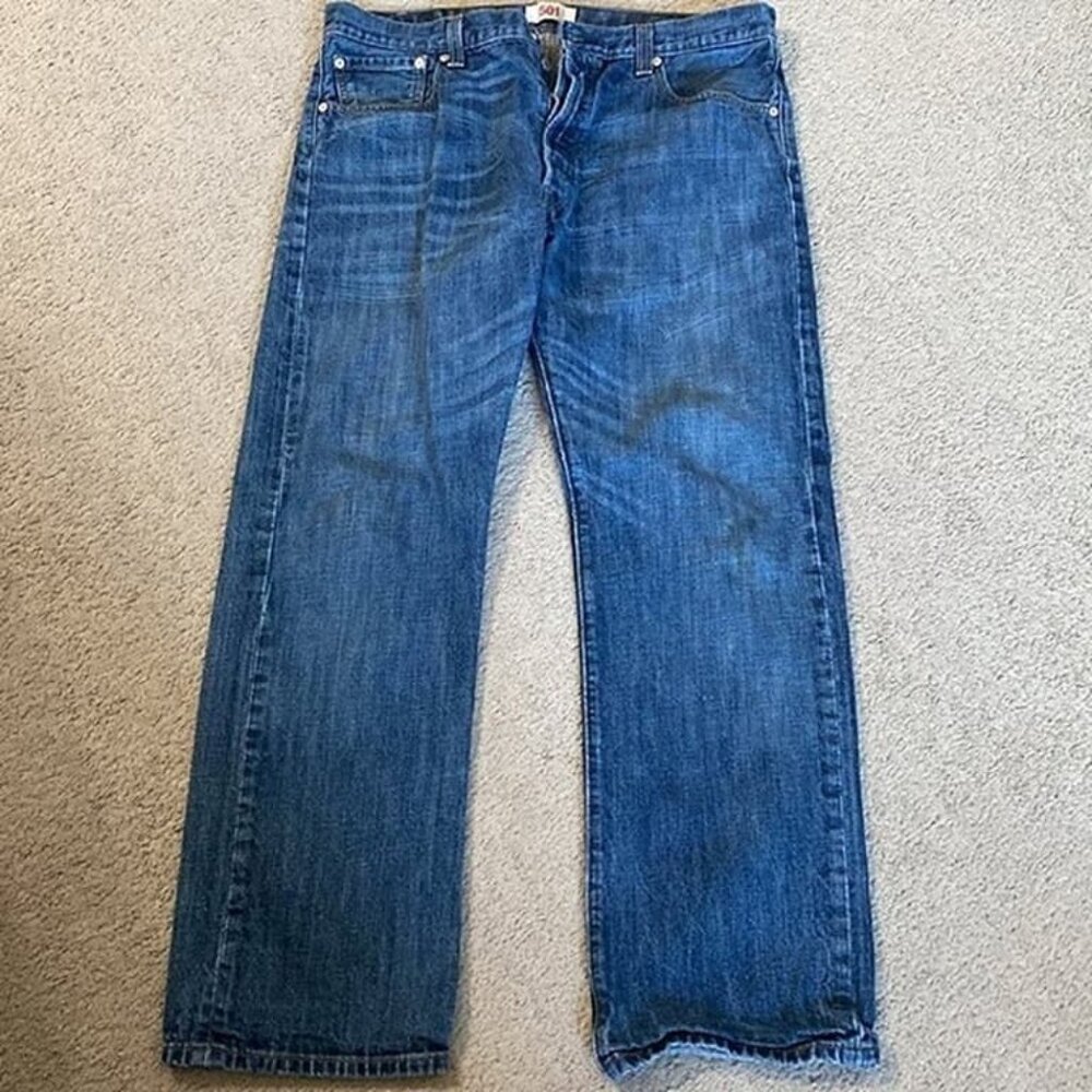 Levi’s jeans straight 501 W 36 L 30